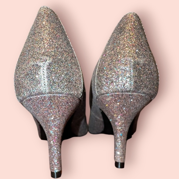 Sam & Libby Glitter Pumps- EUC - Picture 3 of 4